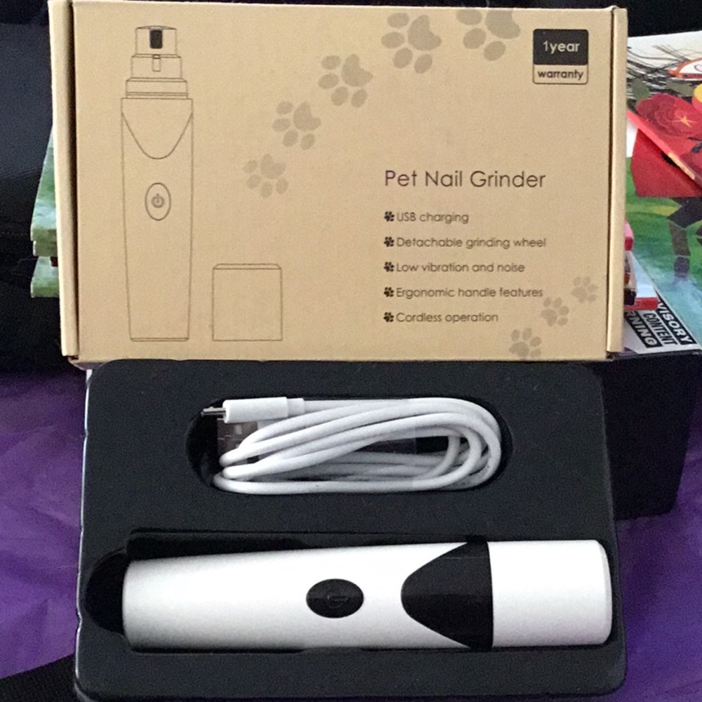 Pet nail grinder